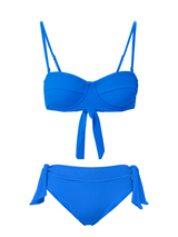 Nellie Top + Double Tie Midrise Bottom In Grotto Texture