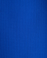 Close-up of blue fabric texture
