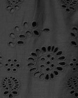 Jillian Dress In Black San Andrés Eyelet