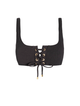 Samara Top In Black Texture