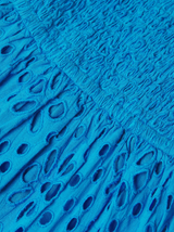 Kristen Dress In Grotto Seaside Eyelet