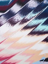 Cindy Top + Side Tie High Waist Bottom in Mosaic