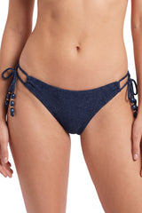 Taryn Bottom In Marine Blue Metallic