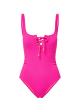 Taylor One Piece Shocking Pink Texture