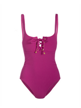 Taylor One Piece in Plum Texture