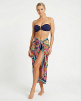 Layla Bottom In Navy Texture