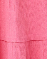 Girls Lila Dress In Hibiscus