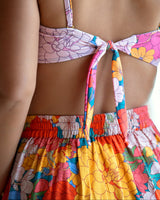 Joanna Skirt In Zinnia Fields