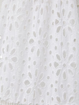 Kelly Dress Fresh White Seaside Eyelet