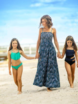 Kristen Dress Abstract Wave