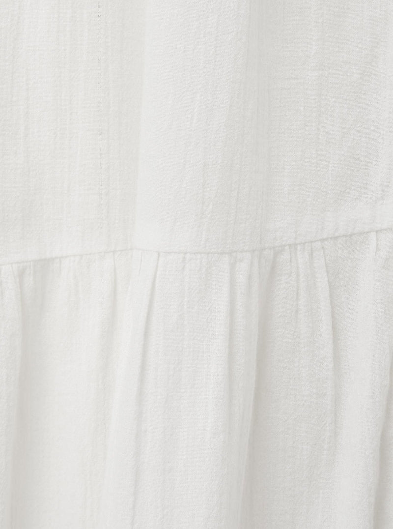 Close up and detailed shot of fresh white 100% Certified Organic Cotton