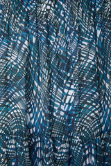 Kristen Dress Abstract Wave