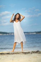 Suzanne Dress Fresh White