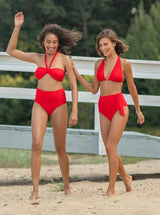 Loryn Top Cherry Red