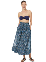 Rachel Skirt Abstract Wave