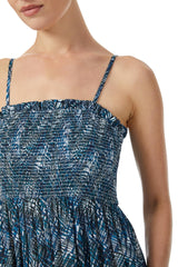 Kristen Dress Abstract Wave