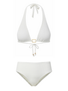 Allison Top + Classic Midrise Bottom in Ivory Texture