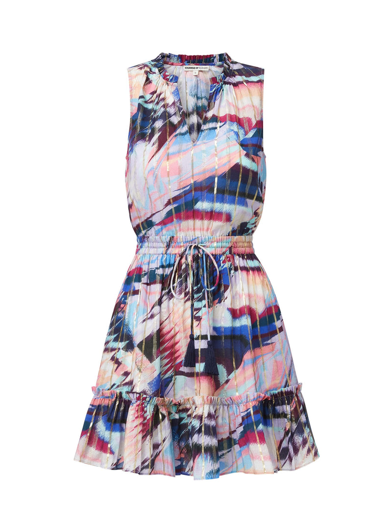 Beth Dress Mosaic Print