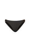 Camilla Ring Bottom In Black Texture with Tort Ring