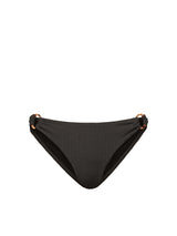 Camilla Ring Bottom In Black Texture with Tort Ring