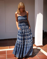 Cecilia Dress In Tivara Ikat