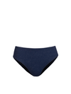 Classic Midrise Bottom In Marine Blue Metallic