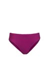 Classic Midrise Bottom In Plum Texture