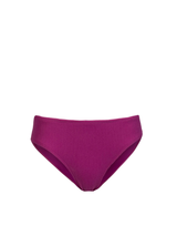Classic Midrise Bottom In Plum Texture