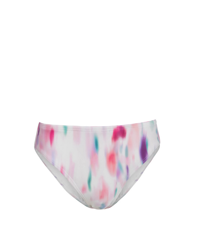 Classic Midrise Bottom In Hazy Ikat Ivory
