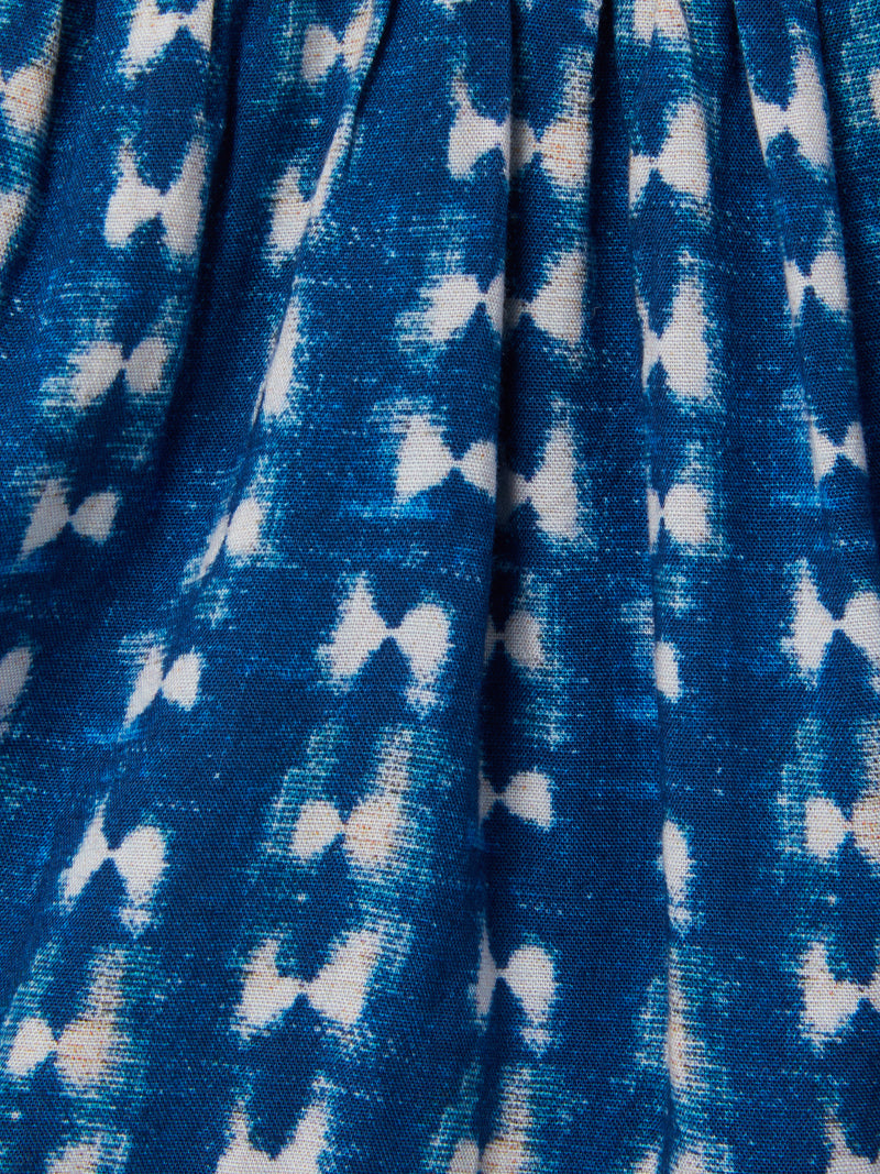 Dani Top + Jenni Skirt Set In Denim Tides