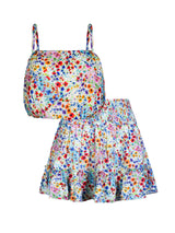 Dani Top + Devon Skirt Set In Wildflower Patch
