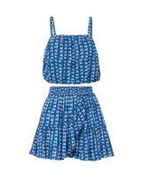 Dani Top + Izzy Skirt Set in Denim Tides