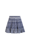 Devon Skirt In Tivara Ikat