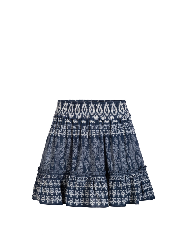 Devon Skirt In Tivara Ikat