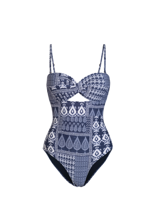 Ella One Piece In Tivara Patchwork