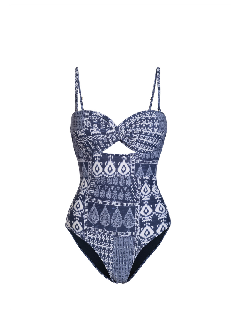 Ella One Piece In Tivara Patchwork