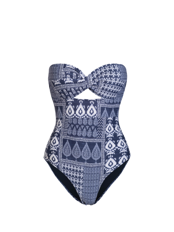 Ella One Piece In Tivara Patchwork