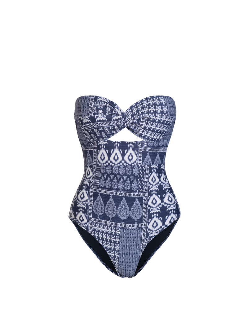Ella One Piece In Tivara Patchwork