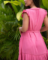 Emily Dress In Hibiscus