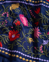 Lizzie Dress In Gardenia Embroidery