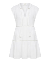 Gari Dress Fresh White