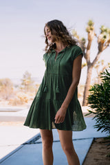 Gari Dress Olive