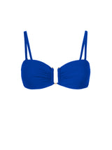 Gina Top + Layla Bottom in Royal Blue Texture