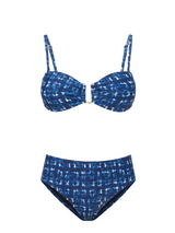 Gina Top + Classic Midrise Bottom in Denim Noir