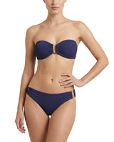 Layla Bottom In Navy Texture