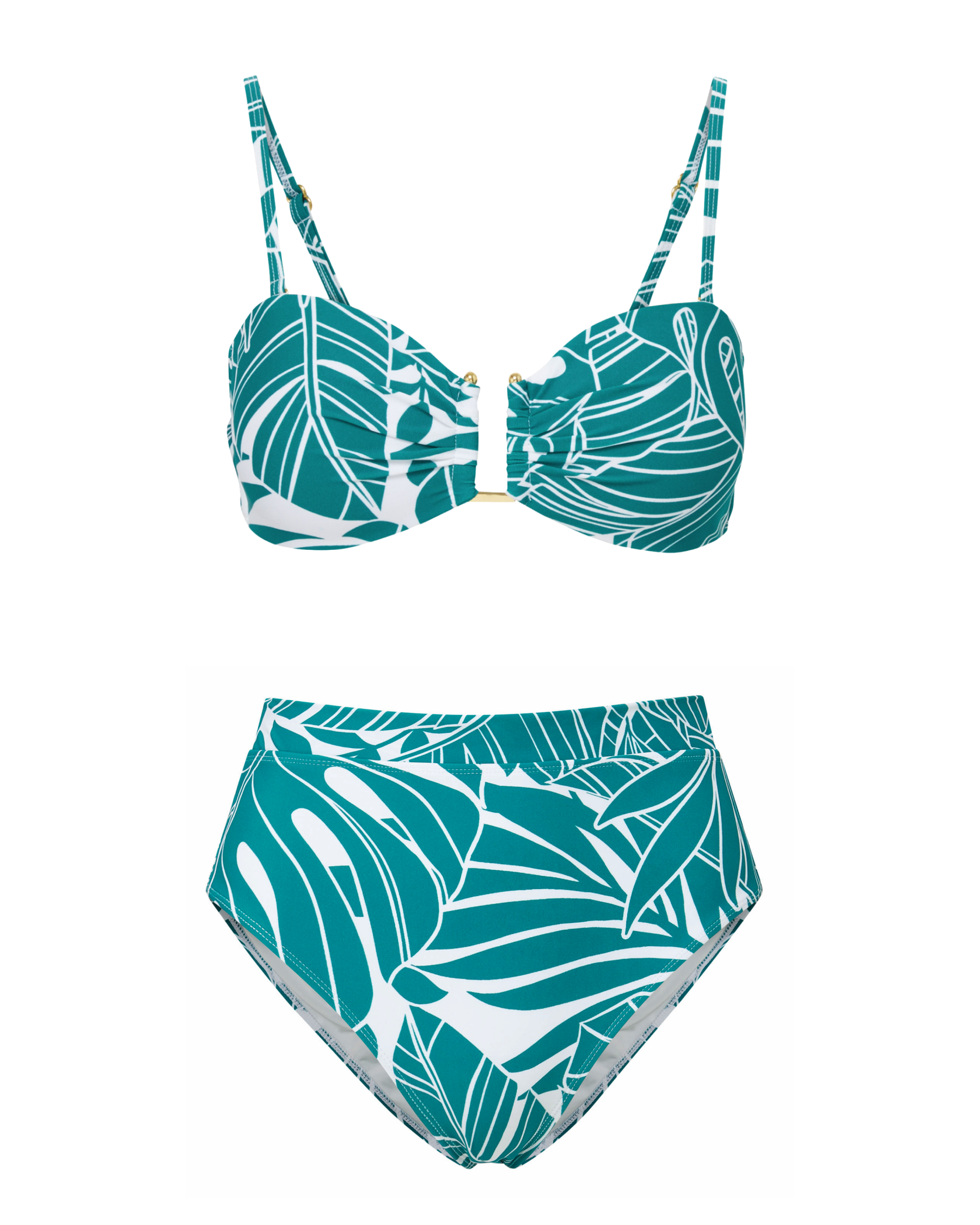 Gina Top + Hi Waist Hi Leg Bottom In Isle of Palms | CHANGE OF SCENERY ...
