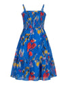 Girls Lila Dress In Larkspur Bay
