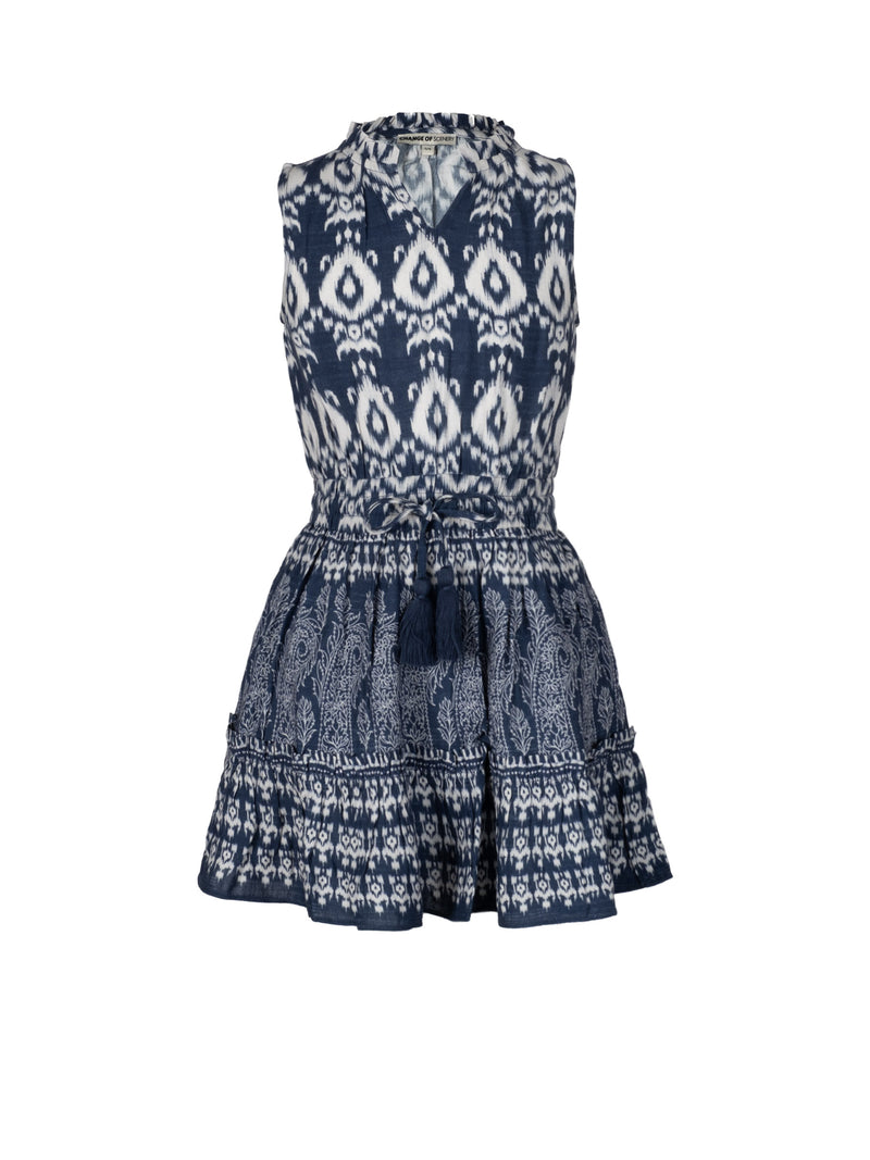 Girls Remi Dress In Tivara Ikat