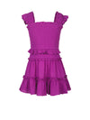 Girls Zoe Dress In Plum