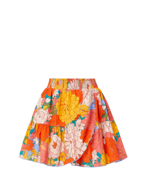 Izzy Skirt In Zinnia Fields